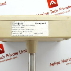Honeywell m7050b1109 temperature & humidity transducer