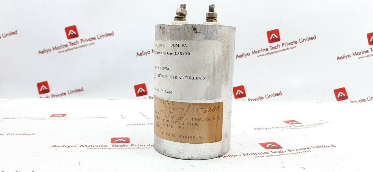 capacitor 45mf.500vdc