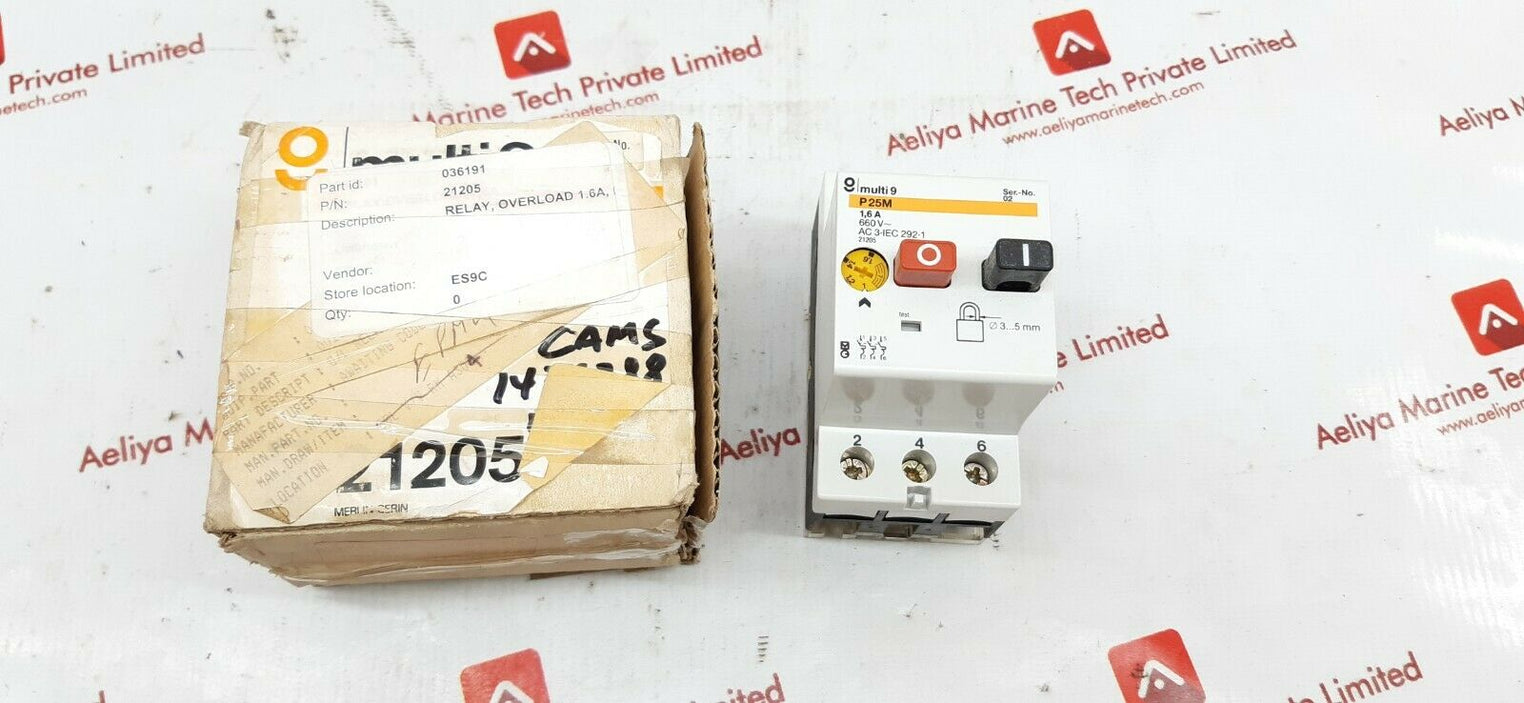 Merlin gerin multi 9 p25m circuit breaker