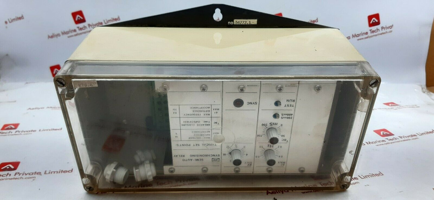 Deif semi-auto synchronising relay 56773.1
