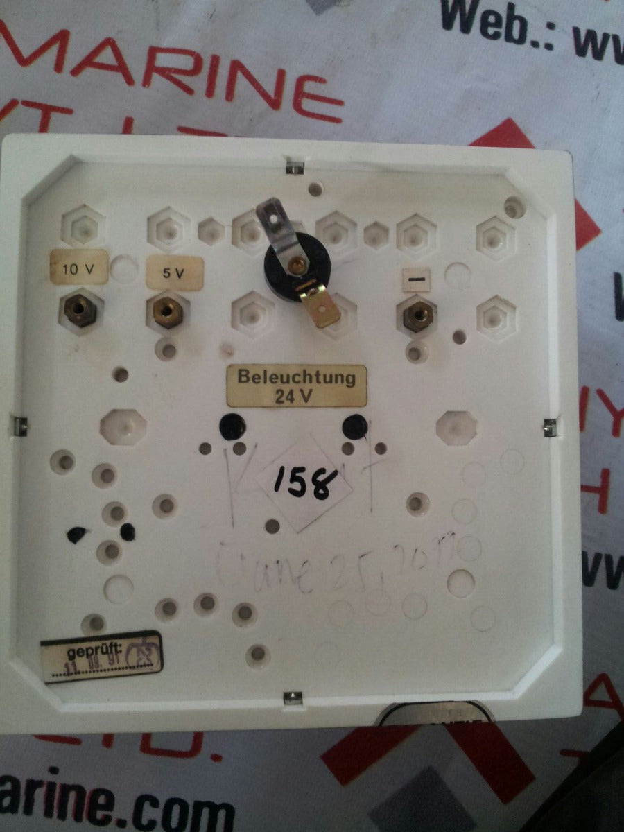 Raytheon nb 09-066-35 rudder angle indicator