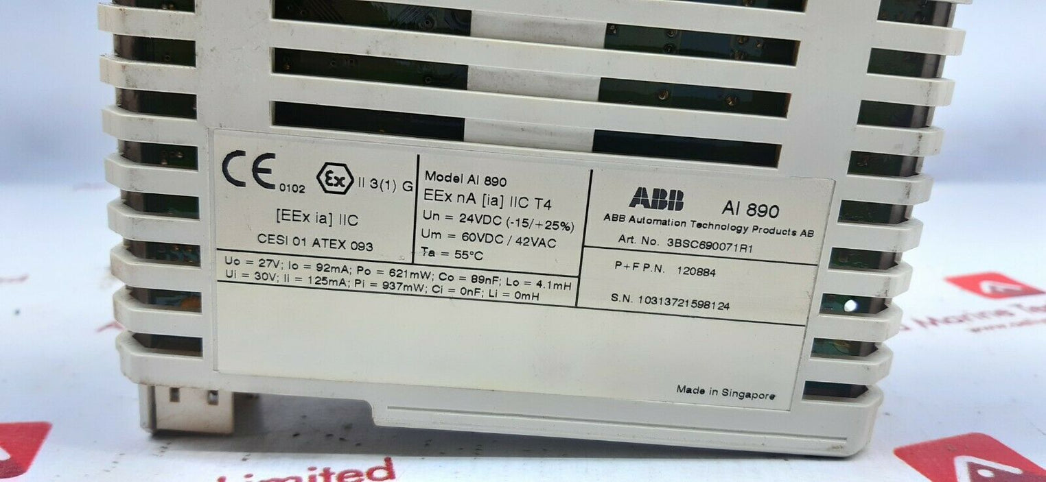 Abb 3Bsc690071R1 Ai 890 Analog Input Module