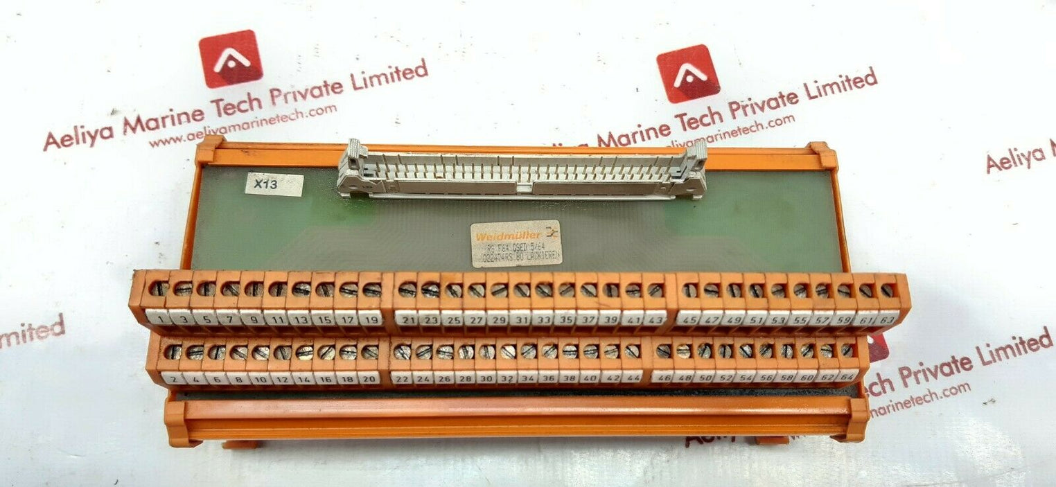 Weidmuller rs f64 gsed 5/64 interface module