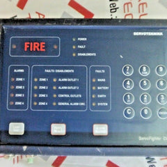 Servoteknikk servo fighter c4e alarm control panel