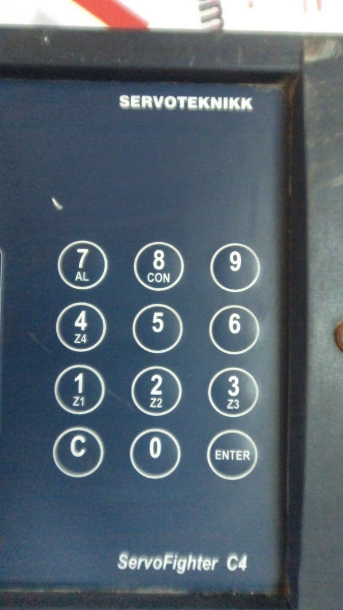 Servoteknikk servo fighter c4e alarm control panel