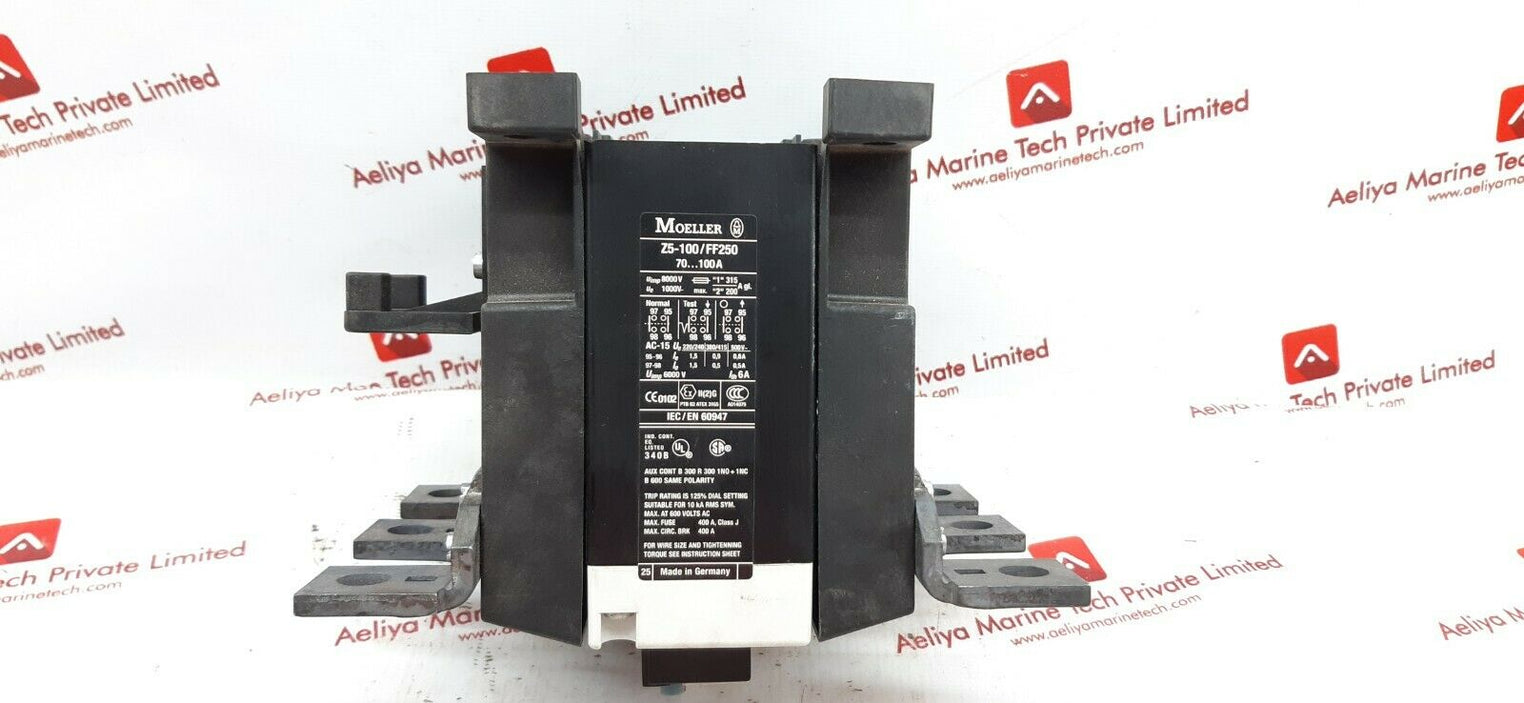 Moeller z5-100/ff250 overload relay