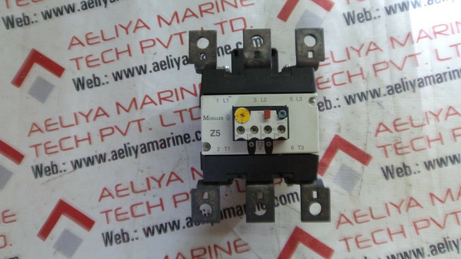 MOELLER Z5 100 FF250 MOTOR OVERLOAD RELAY