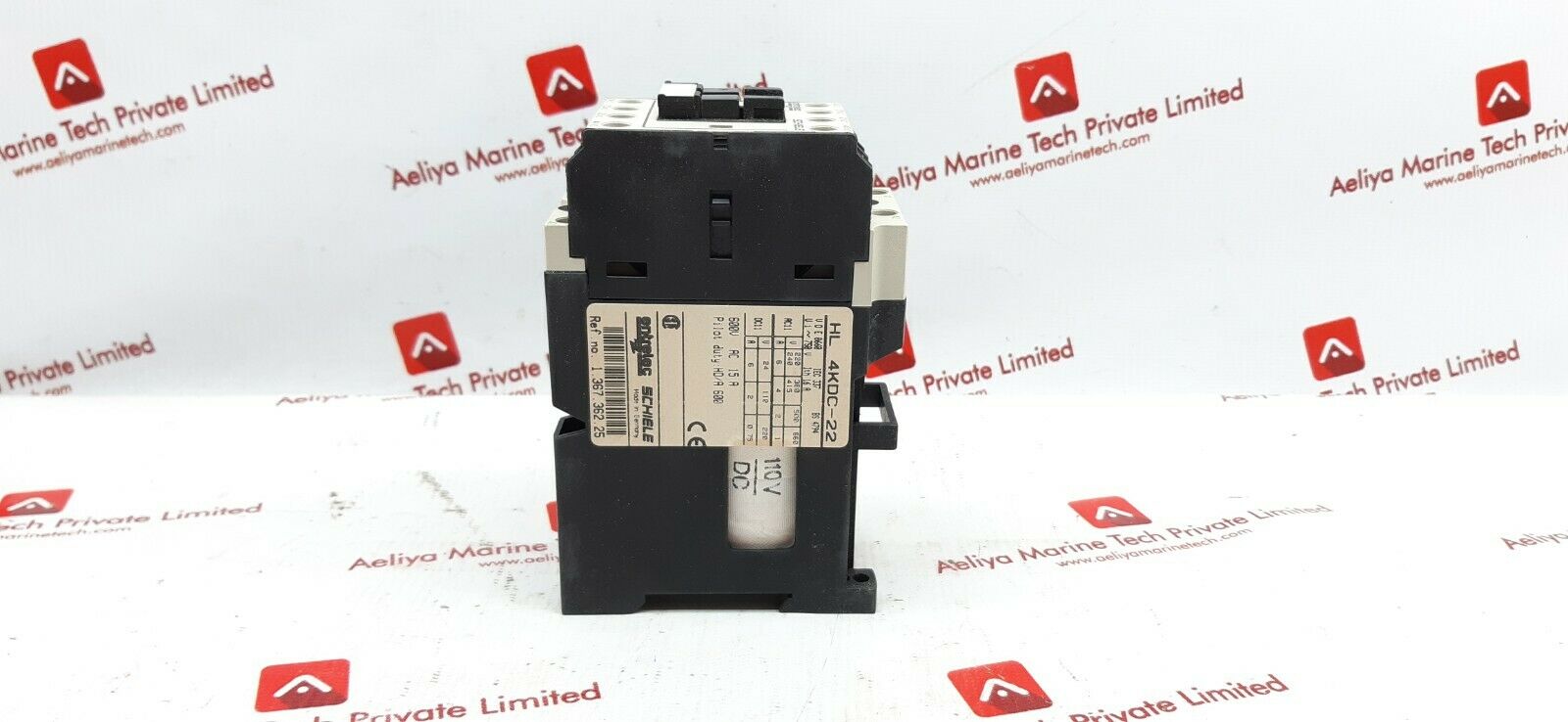 Entrelec Schiele Hl4Kdc-22 Control Relay