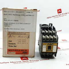 GEC cr8/44e multi-pole relay