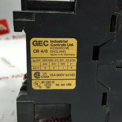 GEC cr8/44e multi-pole relay