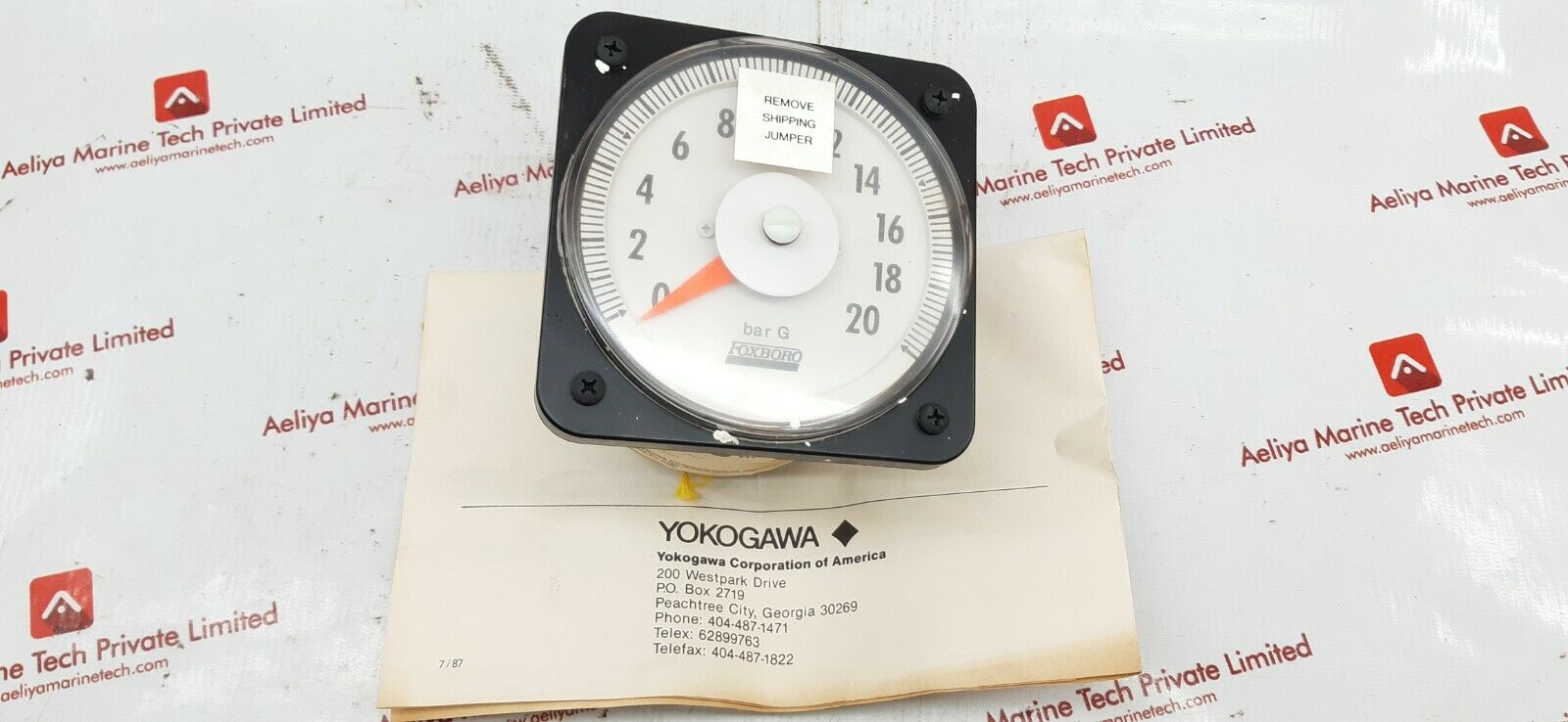 Foxboro 65px-jy indicator scale 0-20unit