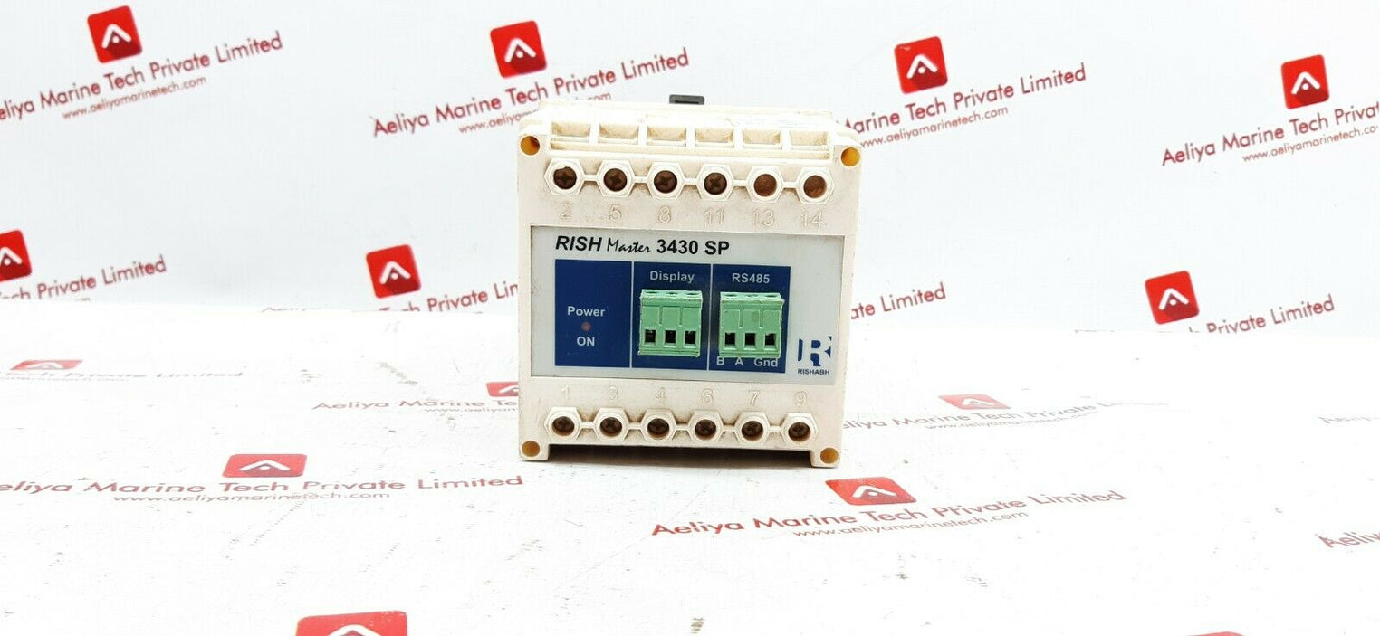 Rish master 3430 sp multi function meter 3ph.110v l-l,5a,45...65hz