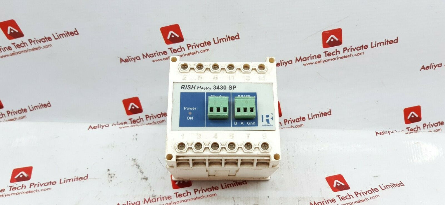 Rish master 3430 sp multi function meter 3ph.110v l-l,5a,45...65hz
