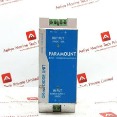 Paramount p-or-24-05-s1 or-ing diode unit 24vdc-05a