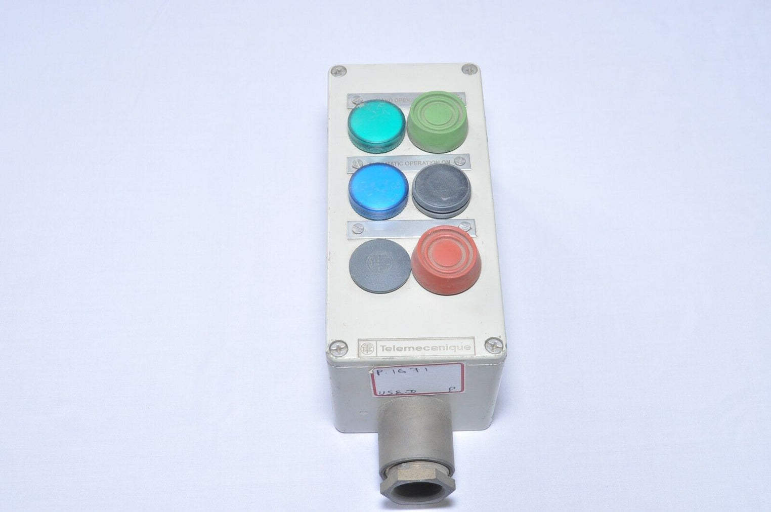 TELEMECANIQUE HAND OPERATION PUSH BUTTON AUTO CONTROL