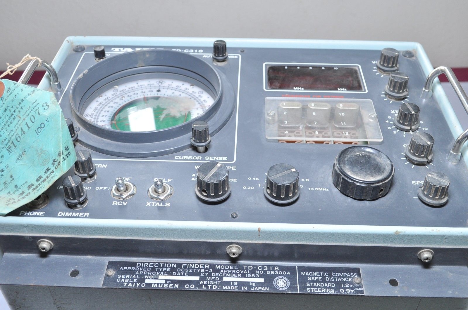 Taiyo td c318 - magnetic compass dcs2tyb-3 Taiyo TD C318 DCS2TYB 3