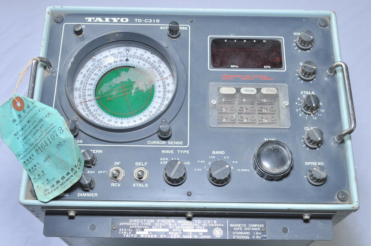 Taiyo td c318 - magnetic compass dcs2tyb-3 Taiyo TD C318 DCS2TYB 3