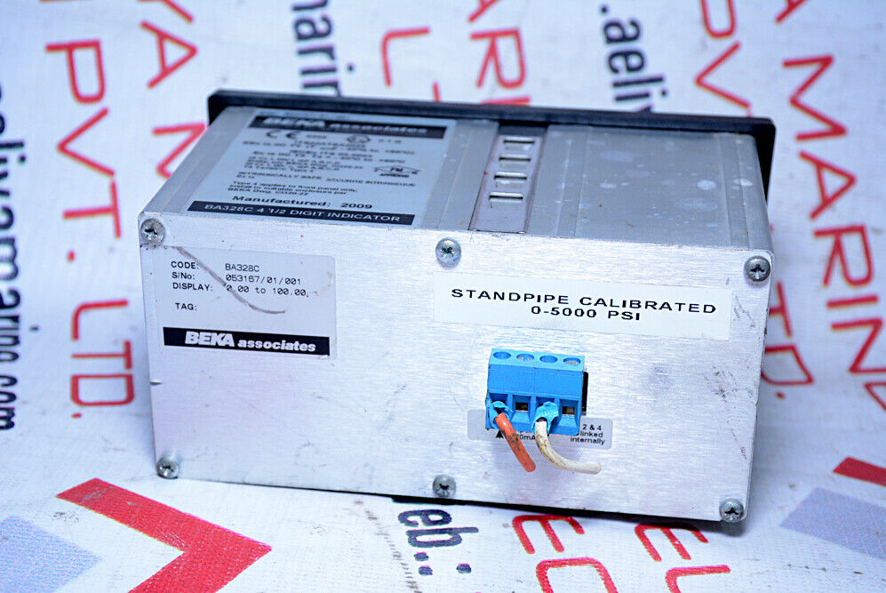 Beka associates ba328c 4 1/2 digital display indicator