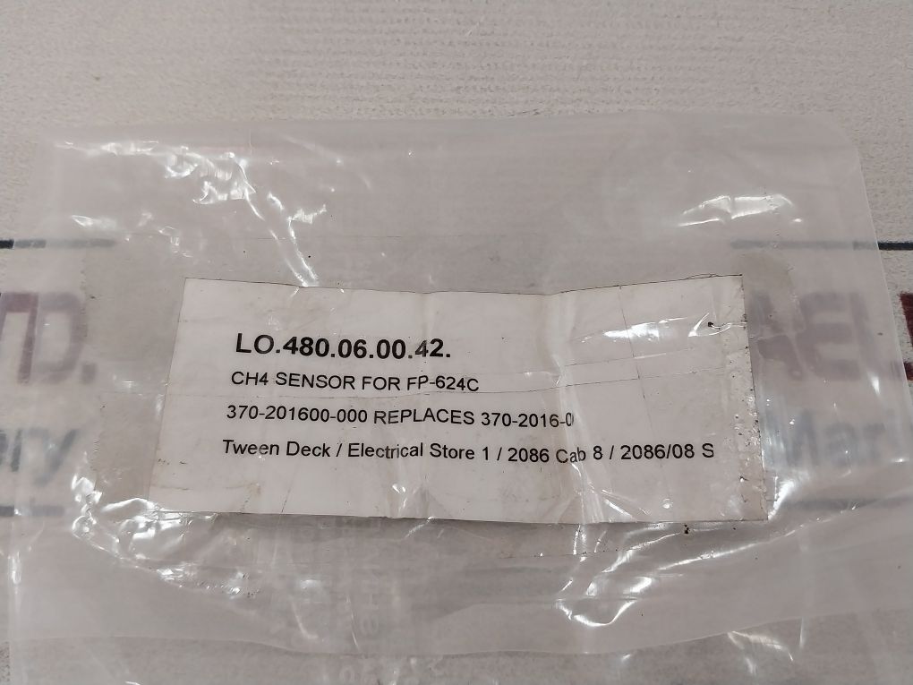 Detcon Ch4 Sensor For Fp-624C, 370-2016-0