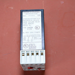 Square D 8430 dasw phase failure relay series A