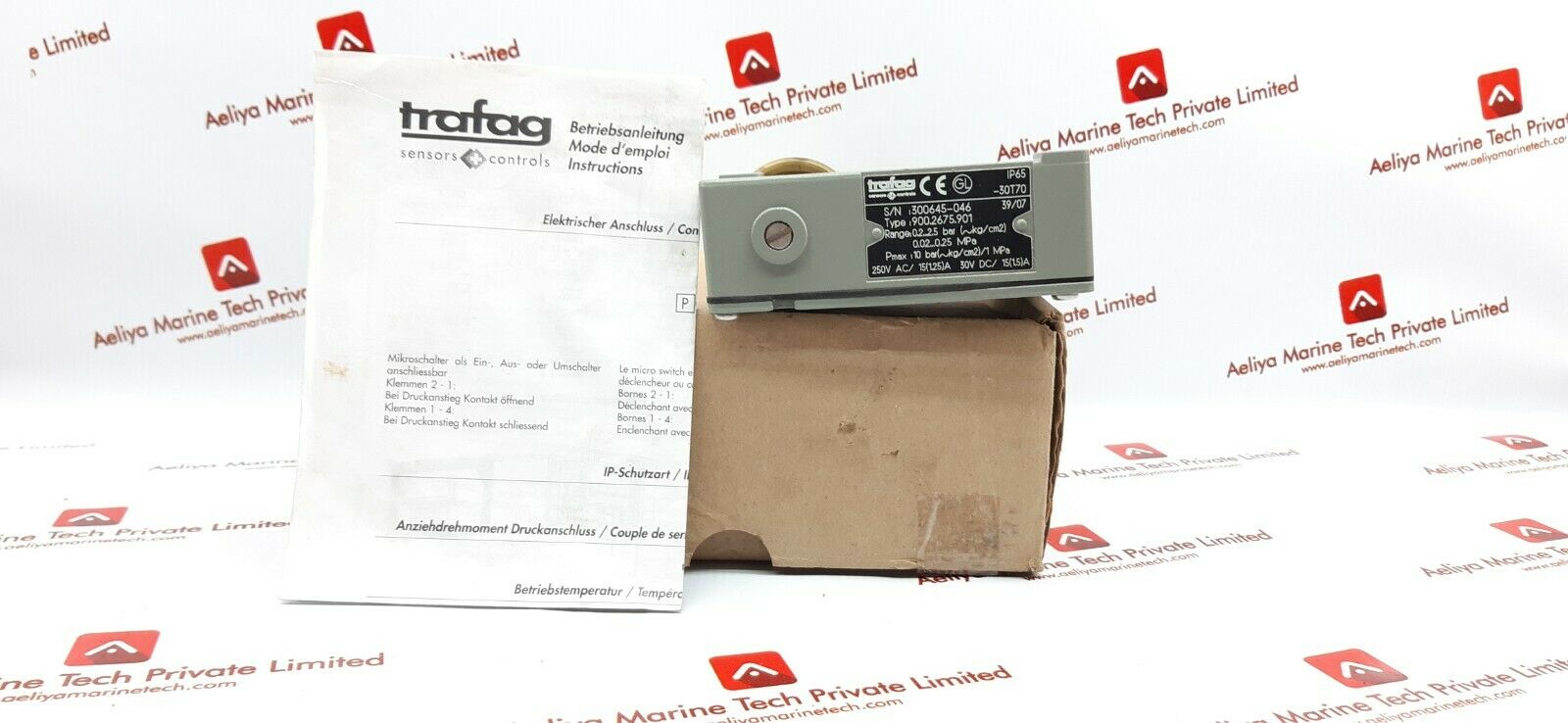 Trafag 900.2675.901 sensor controls
