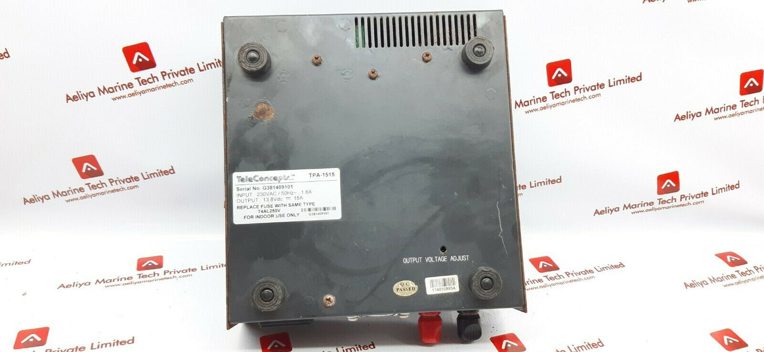 Teleconcepts tpa-1515 switching mode dc regulated power supply