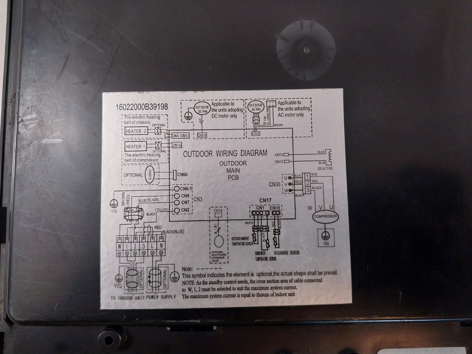17122000036588 Kfr-72W/Bp2 Main Control Board Kit 17122000A16197