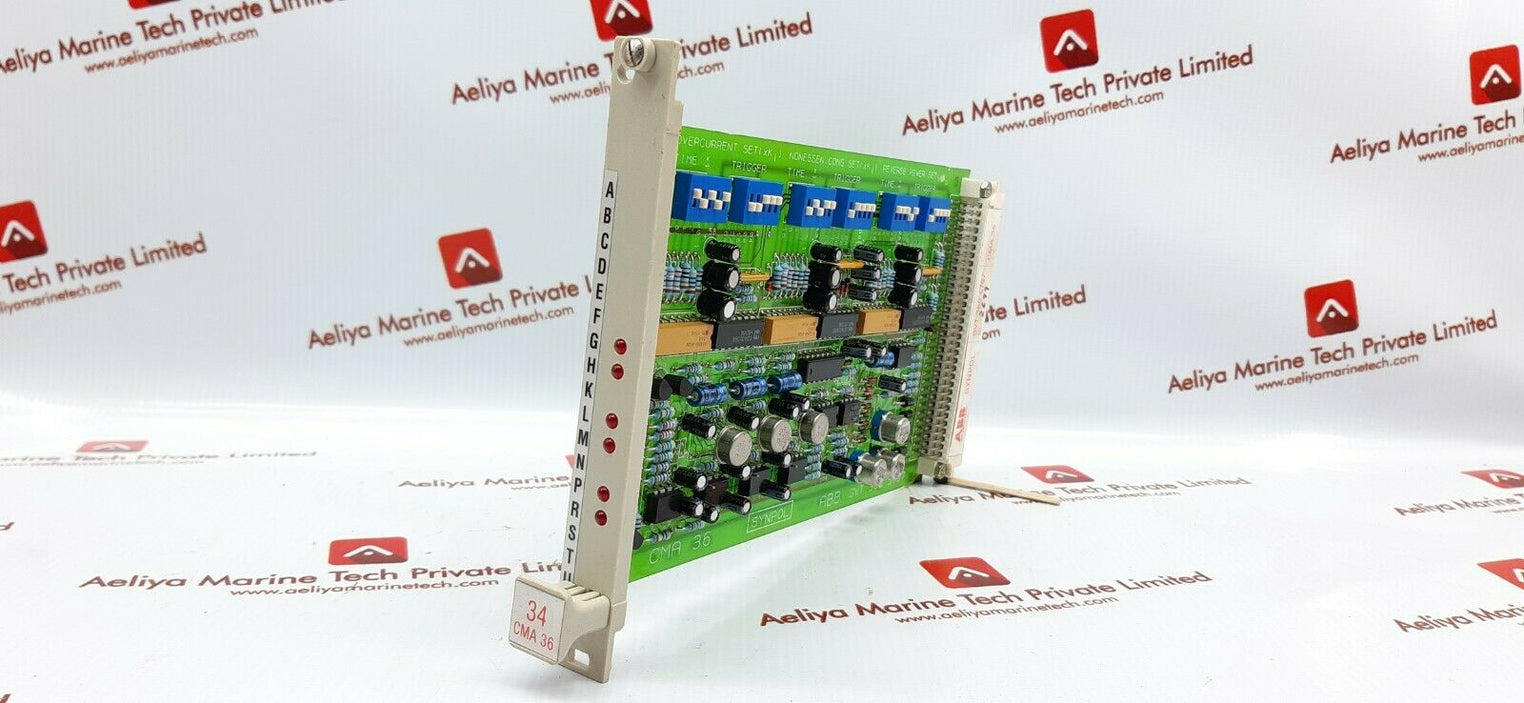 Abb synpol cma36 pcb card gvt 360 5797