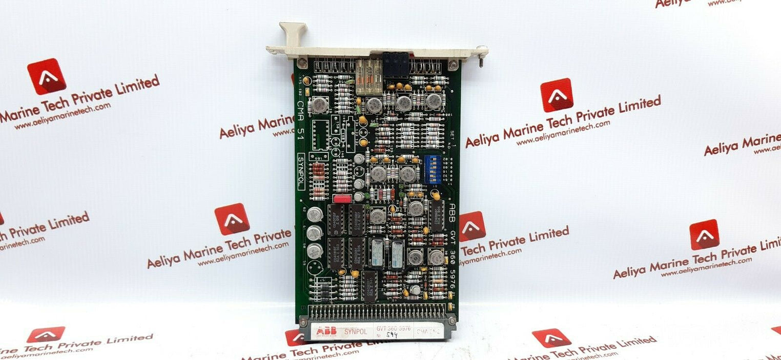 Abb synpol cma 51-2 pcb card gvt 360 5976