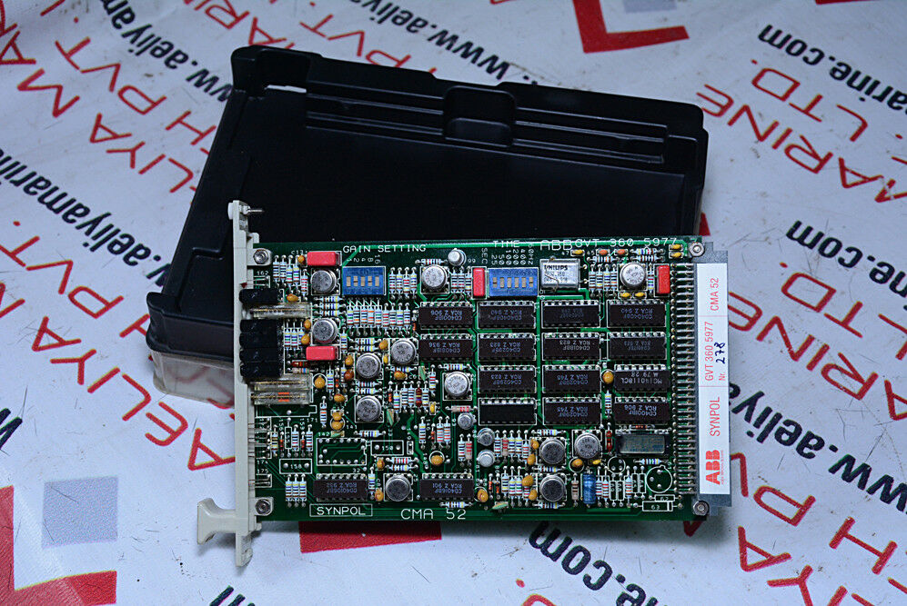 Abb synpol cma 52 pcb card gvt 360 5977