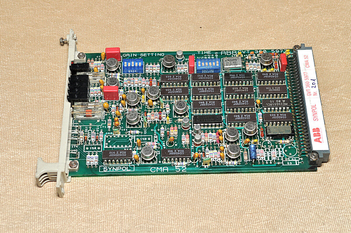 Abb cma 52 gvt 360 5977 pcb card