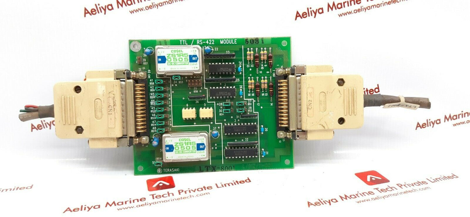 Terasaki ltx-8001 converter module ttl/rs-422 l/91z/11-001