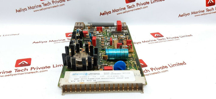 Sperry vickers kdg2-7a-ar-614 890-10 amplifier module card