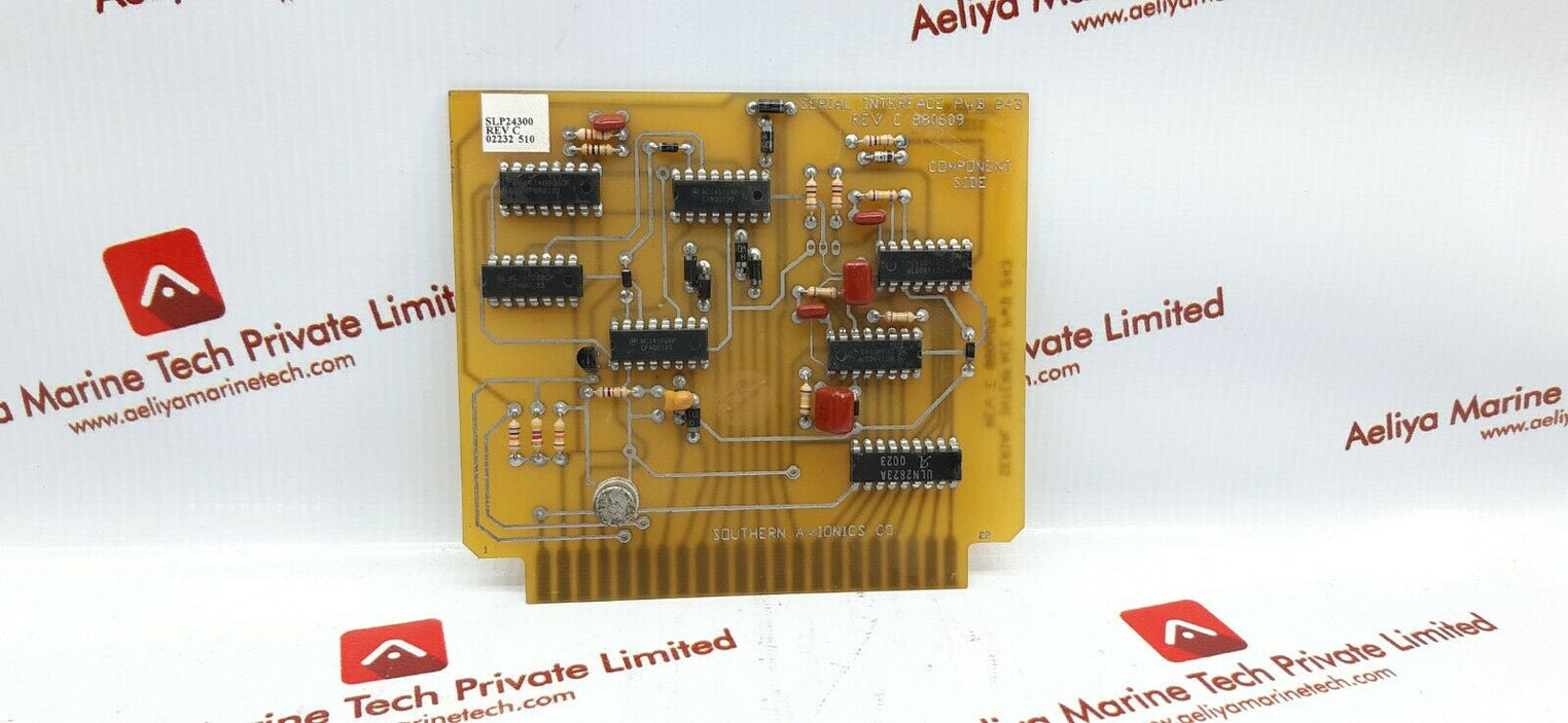 Southern avionics pwb 243 pcb card rev.c 880609