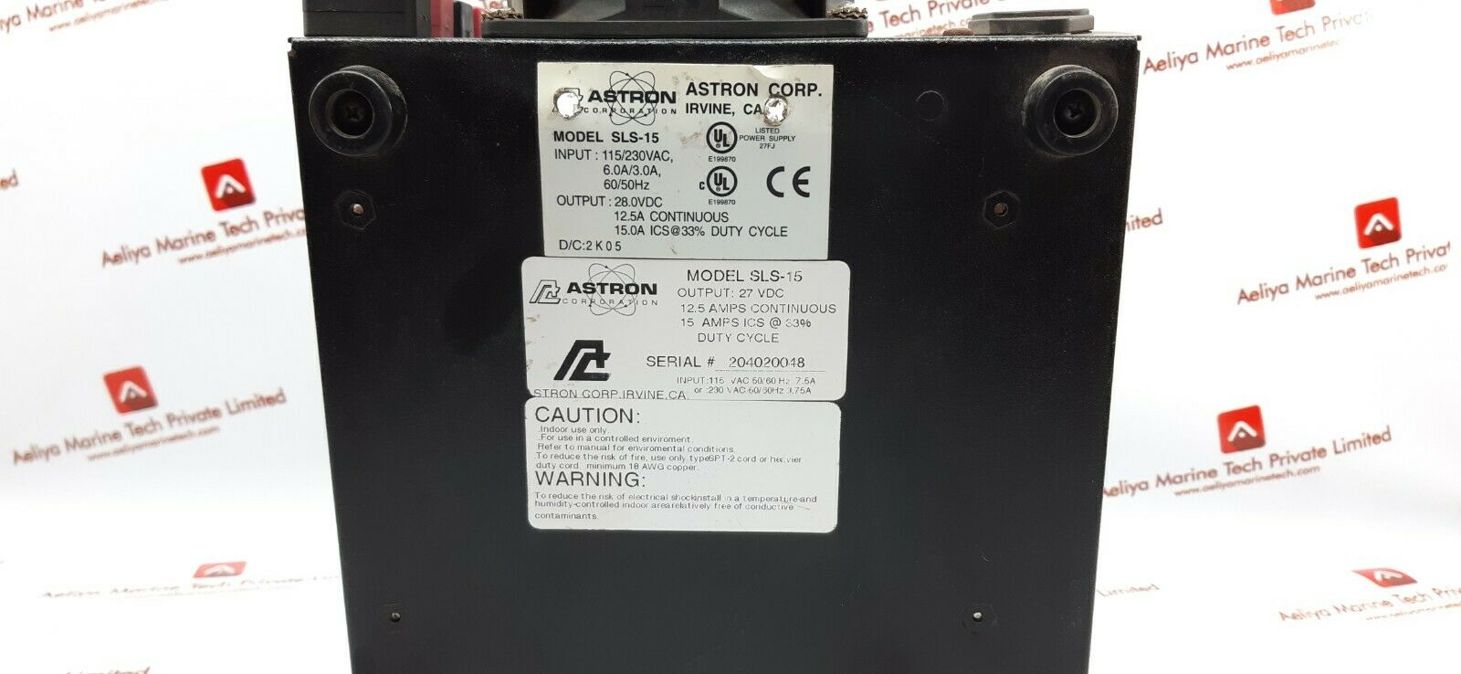 Astron sls-15 switching power supply