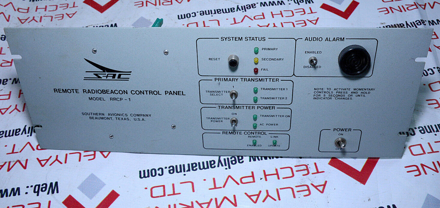 Sac rrcp-1 remote radio beacon control panel pwb 247 rev a