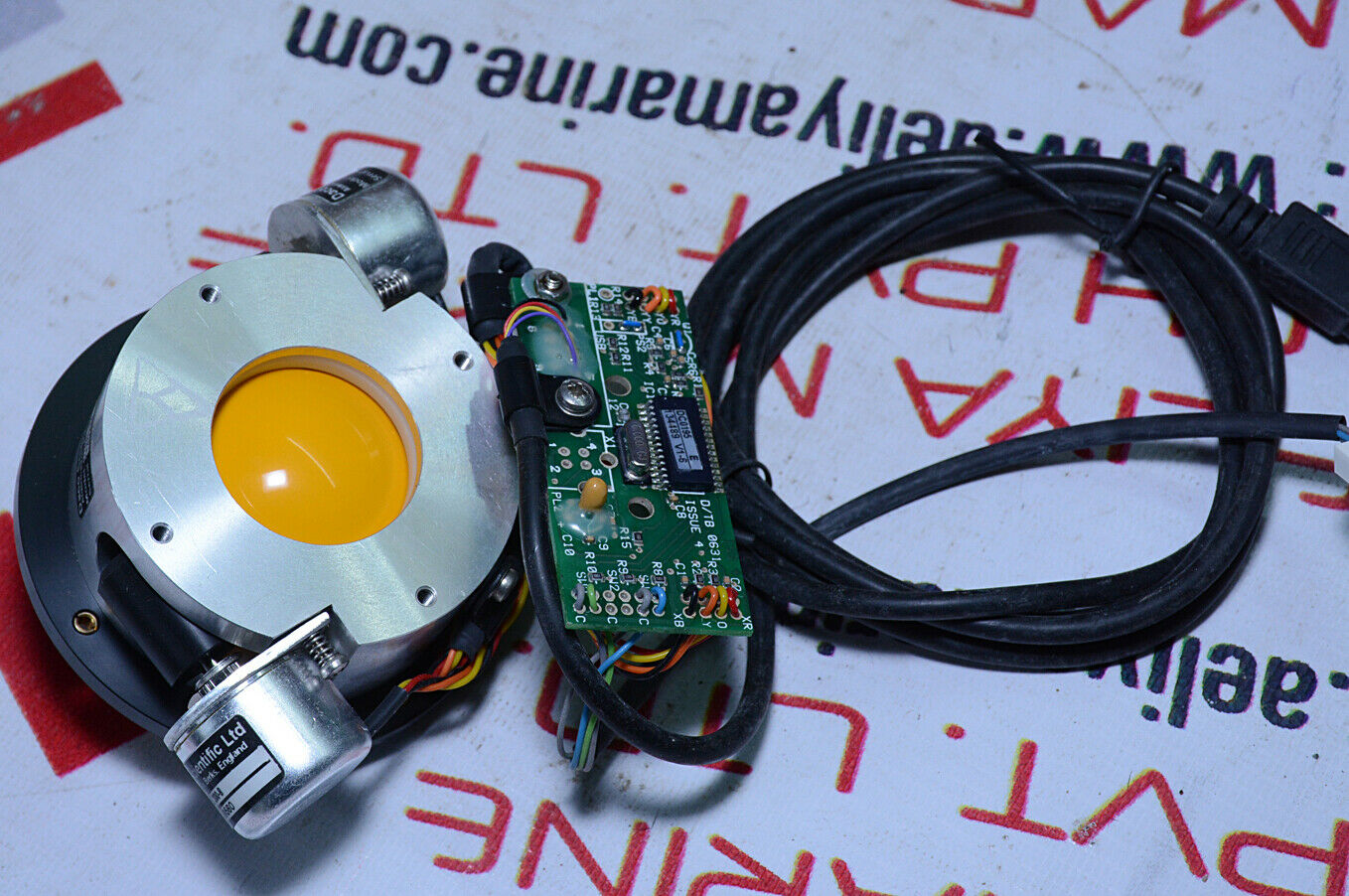 Daco scientific dt620-182-1 trackball model de 200-8