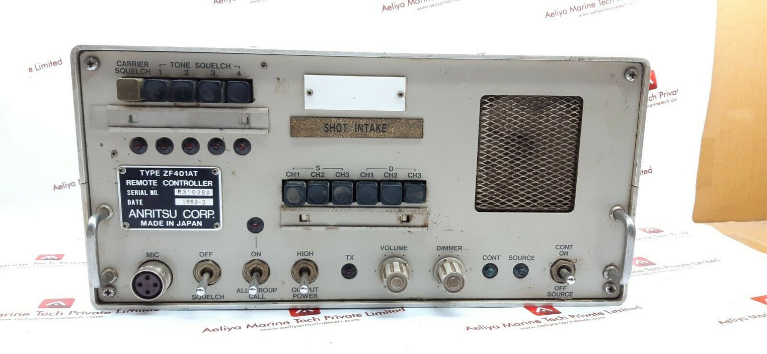 Anritsu zf401at remote controller
