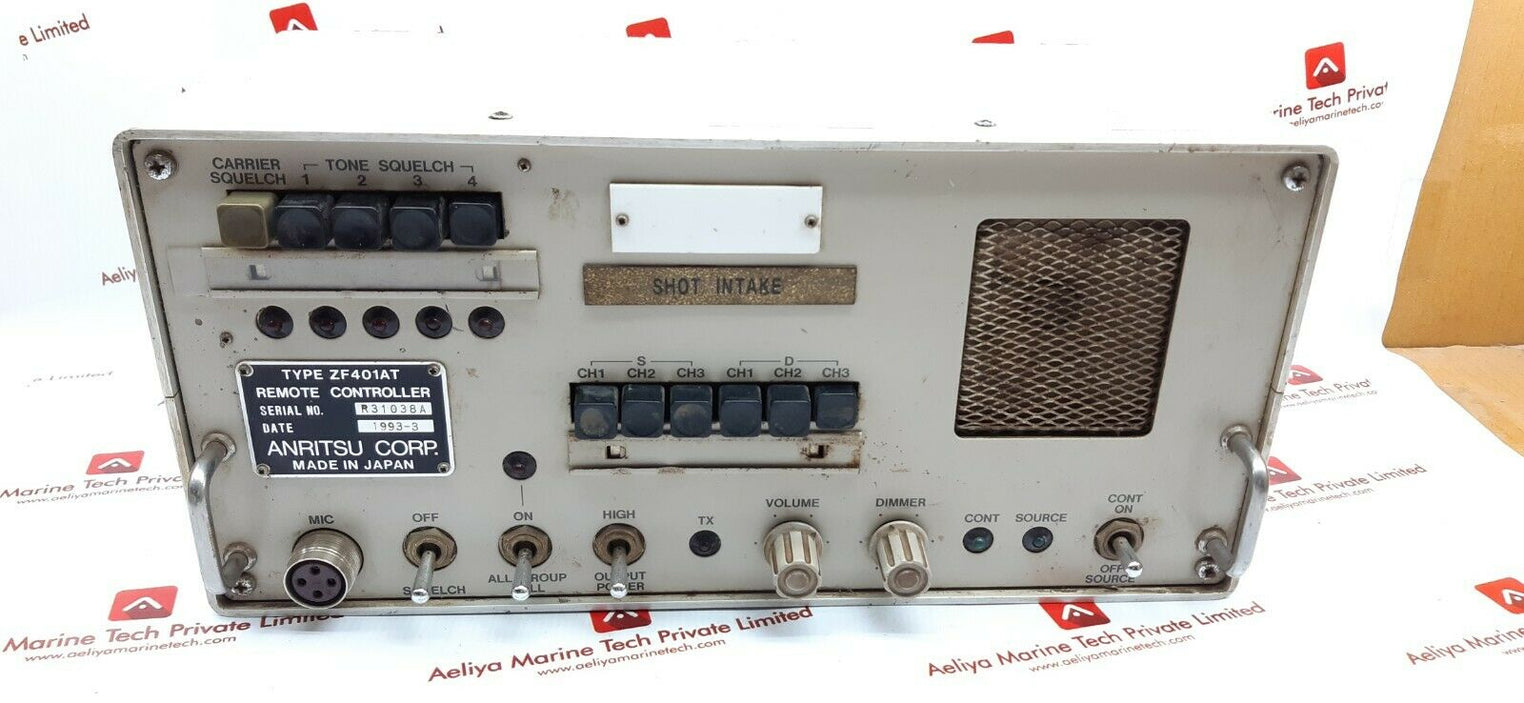 Anritsu zf401at remote controller