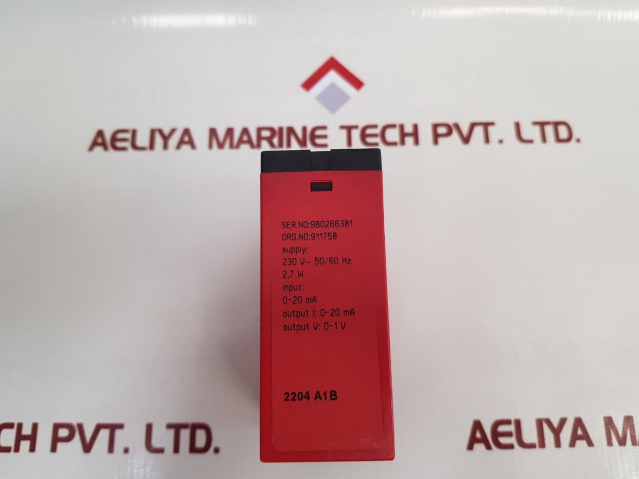pr electronics 2204 isolation amplifier