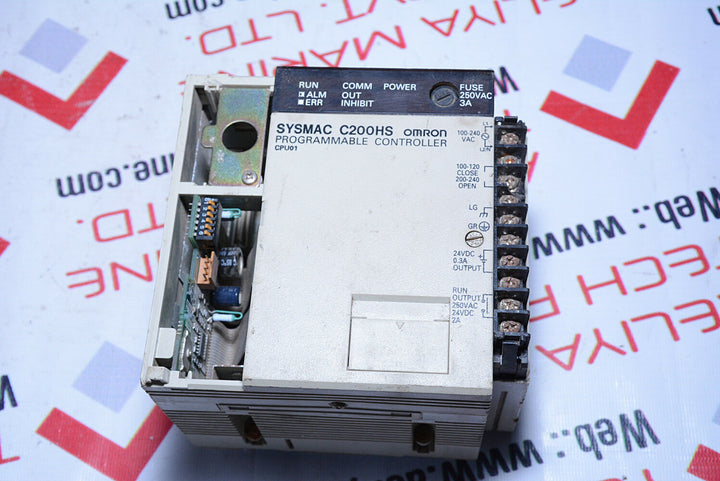 Omron sysmac c200hs programmable controller cpu01