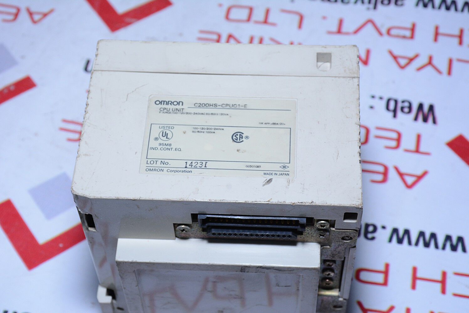 Omron sysmac c200hs programmable controller cpu01