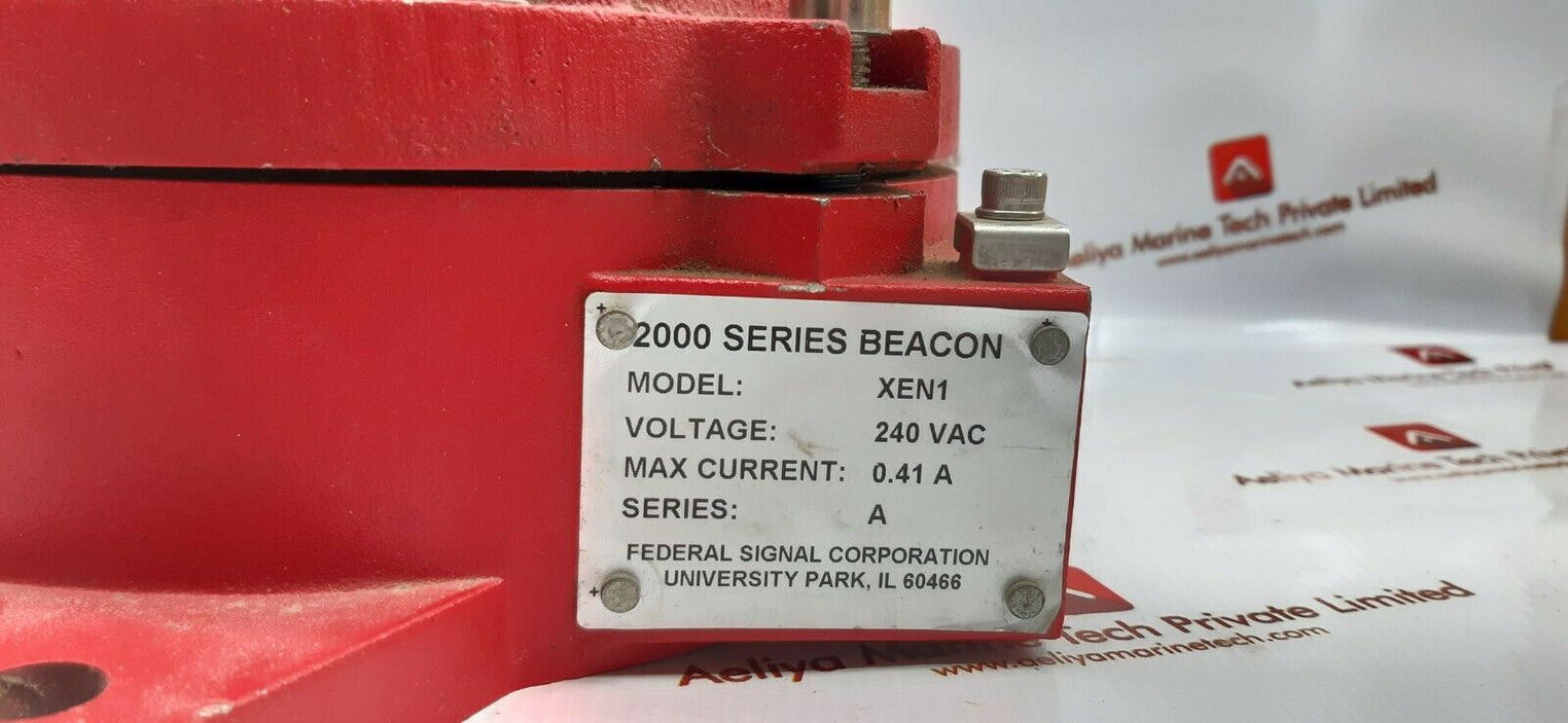 Federal signal xen1 2000 series beacon xen1d4mto