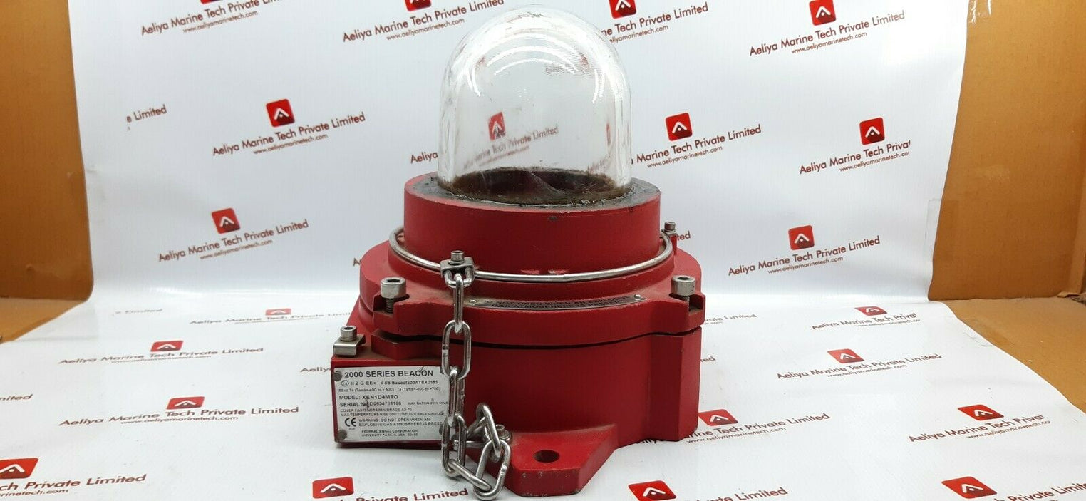 Federal signal xen1 2000 series beacon xen1d4mto