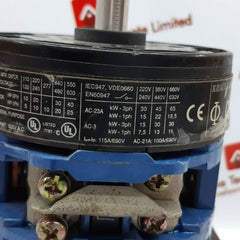 Kraus & naimer gbh183 rotary cam switch