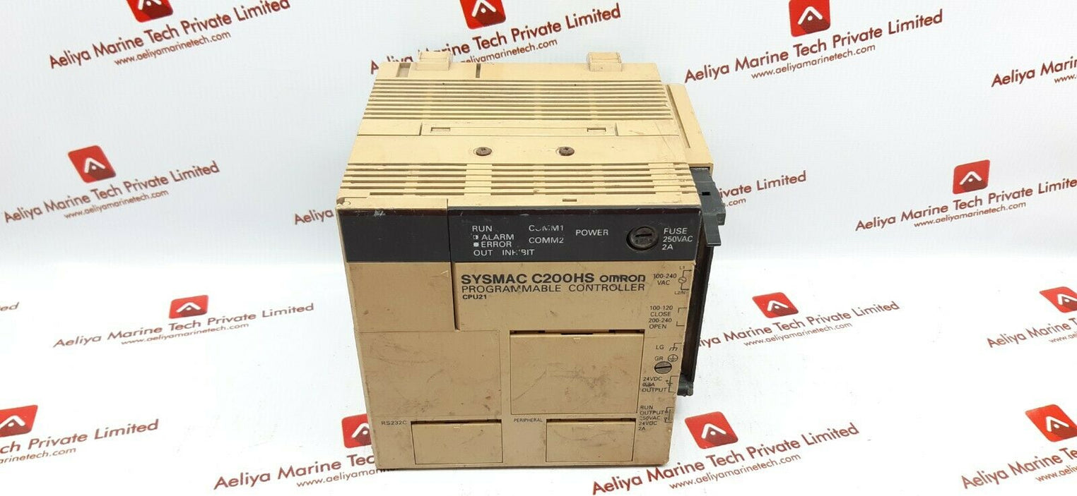 Omron sysmac c200hs-cpu21-e cpu unit