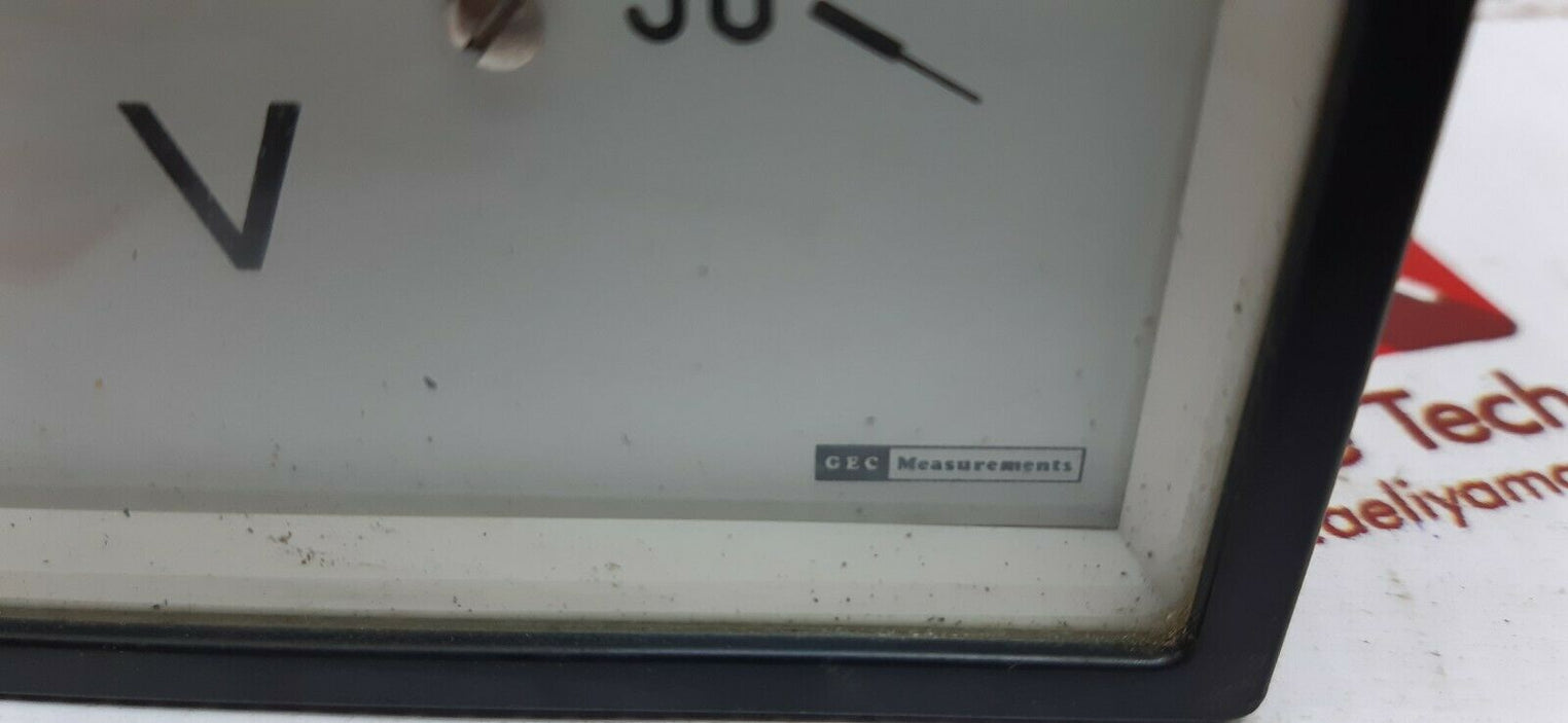 Gec measurements volt meter 0 to 30
