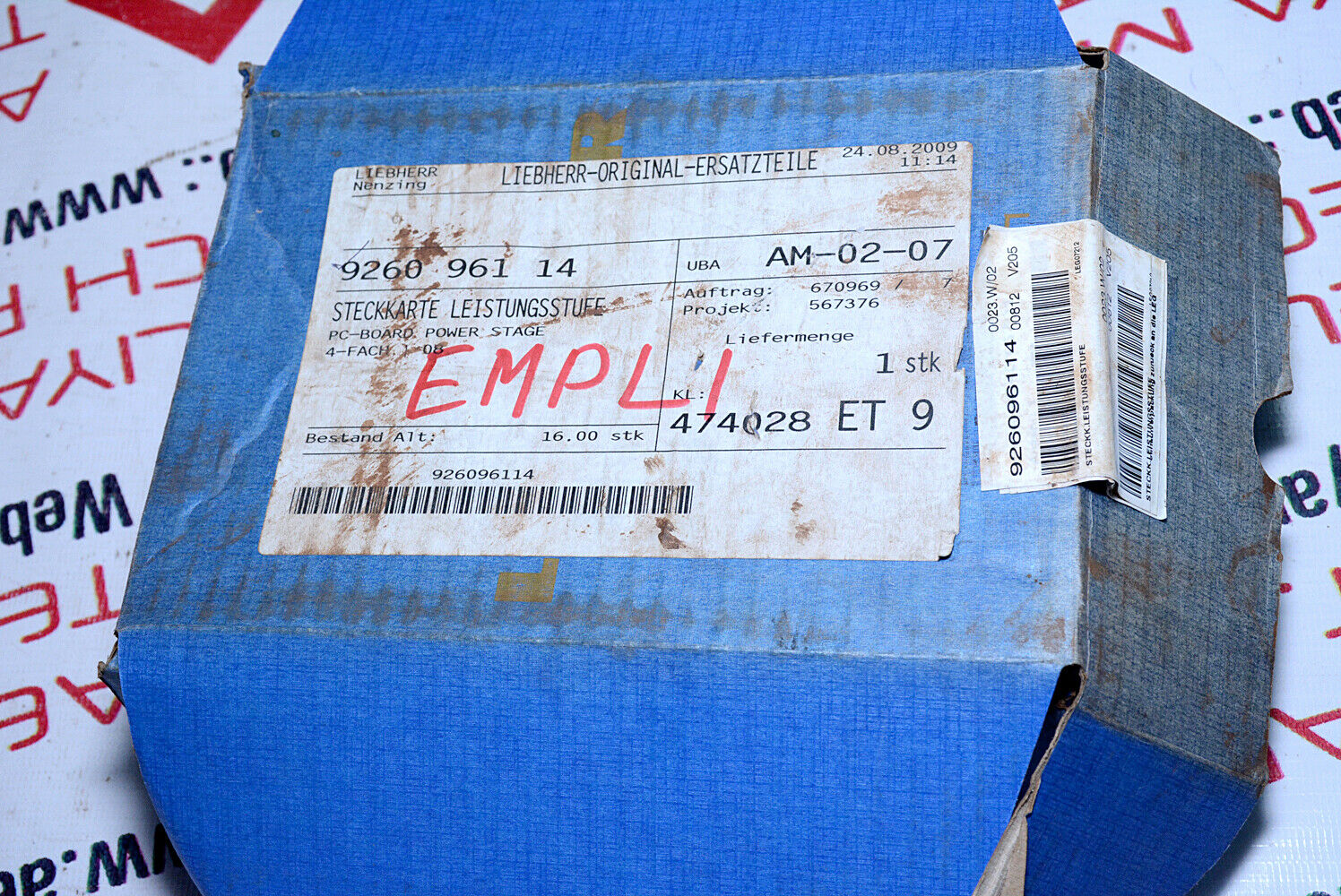 Liebherr 926096114 pcb card 