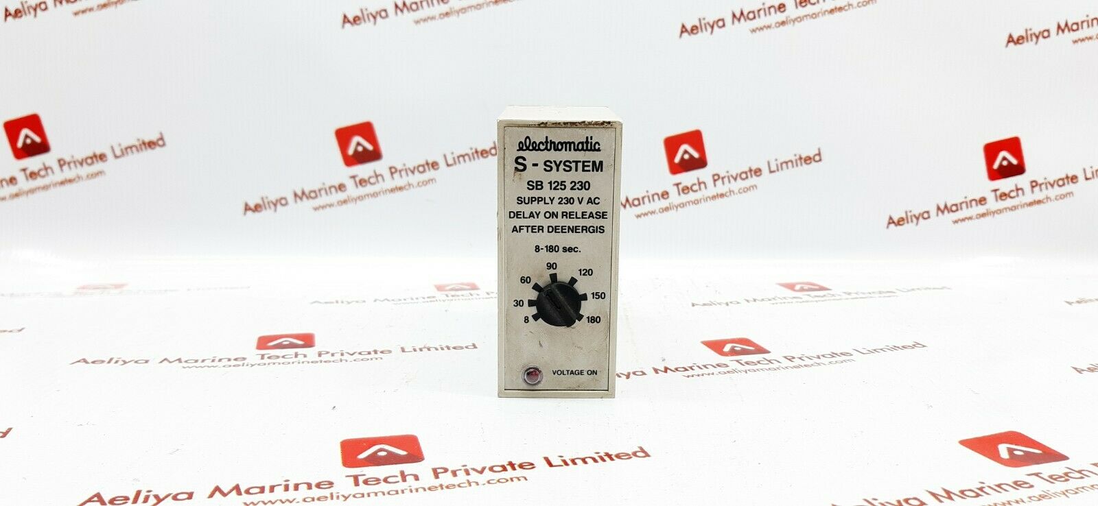 Electromagnetic s-system sb 125 230 supply delay on release 1-180sec