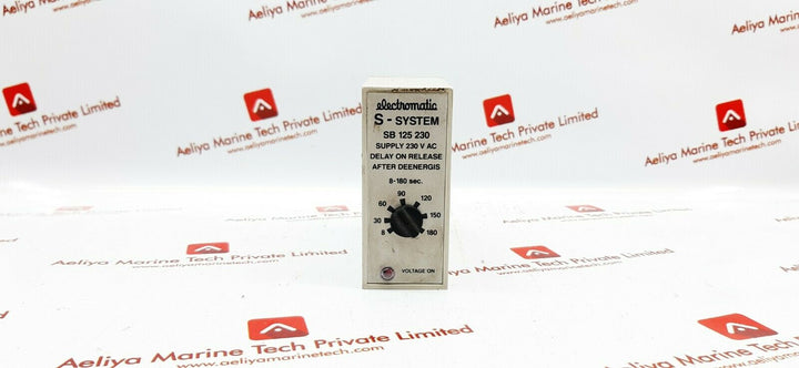 Electromagnetic s-system sb 125 230 supply delay on release 1-180sec